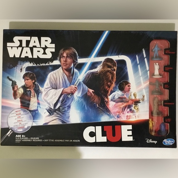Star Wars Clue Boardgame with 3D Death Star - Picture 1 of 7